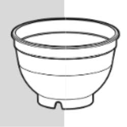 1/2 Pint Trivet Basin